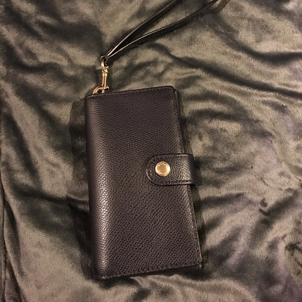 Coach iPhone wristlet